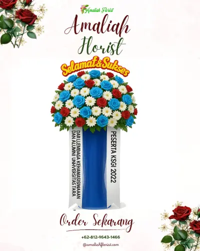 Standing Flower di Rumah Duka Hbt Pekanbaru